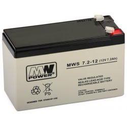 Akumulator Bateria UPS MWS 7.2-12 12V 7.2 Ah