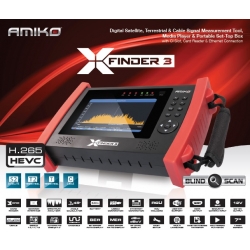 Amiko X-Finder 3 Miernik SAT DVB-S/S2/DVB-T/T2/C