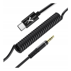 Kabel – mini Jack 3.5mm AUX USB Typ-C extreme style – 1.5m
