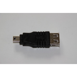 Adapter przejściówka  wtyk USB  na wtyk mini USB
