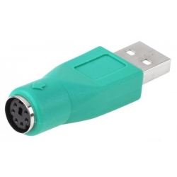 Złącze adapter przejście wtyk USB na gniazdo PS2
