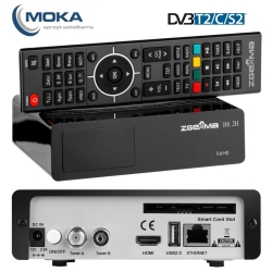 Tuner combo Zgemma H8.2H Linux Enigma2 DVB-S2 DVB-T2 HbbTV